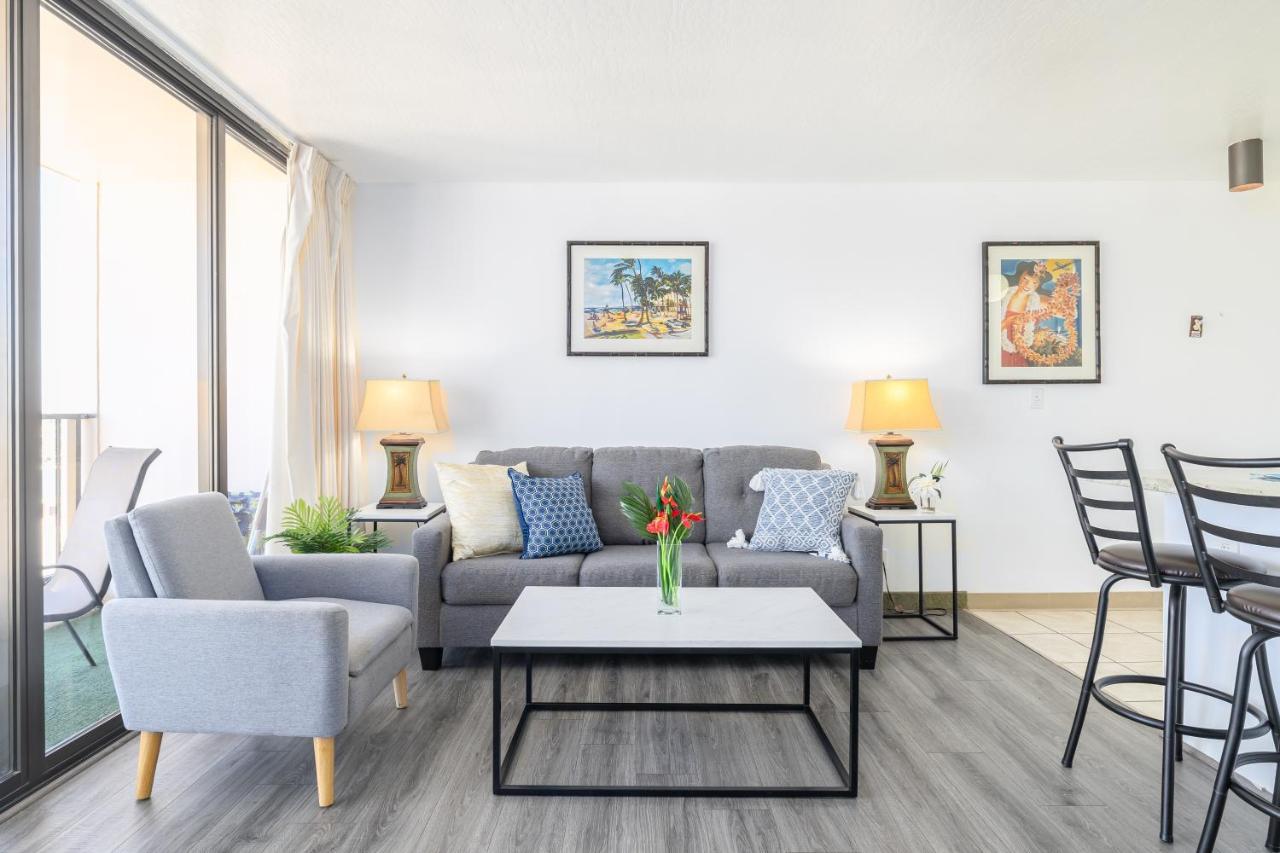 Waikiki Escapade Mountain Views Condo, Steps To Beach With Parking Perk Honolulu Ngoại thất bức ảnh
