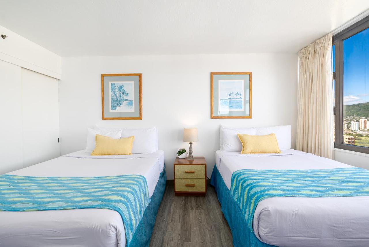 Waikiki Escapade Mountain Views Condo, Steps To Beach With Parking Perk Honolulu Ngoại thất bức ảnh