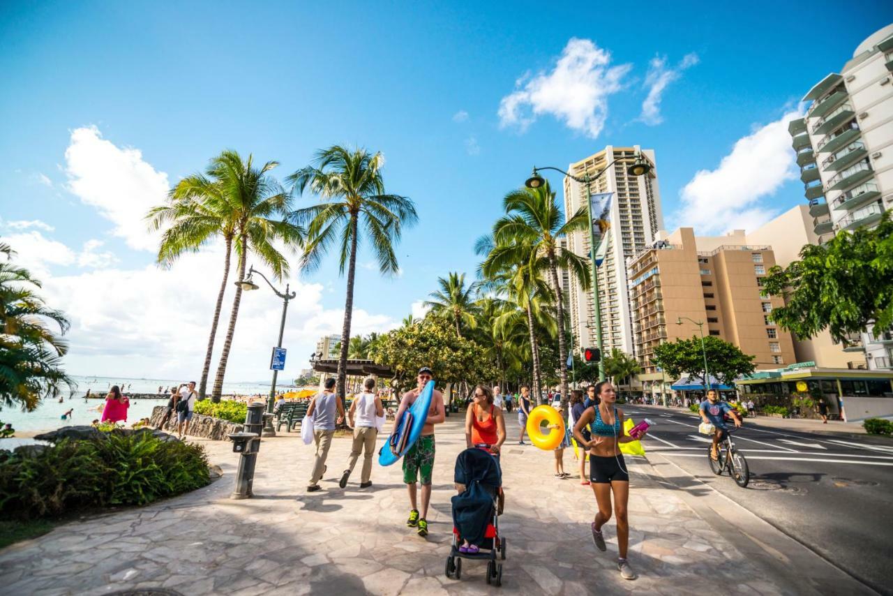 Waikiki Escapade Mountain Views Condo, Steps To Beach With Parking Perk Honolulu Ngoại thất bức ảnh